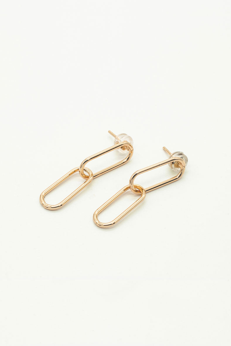 waterproof gold jewelry. Everyday minimalist gold earrings 