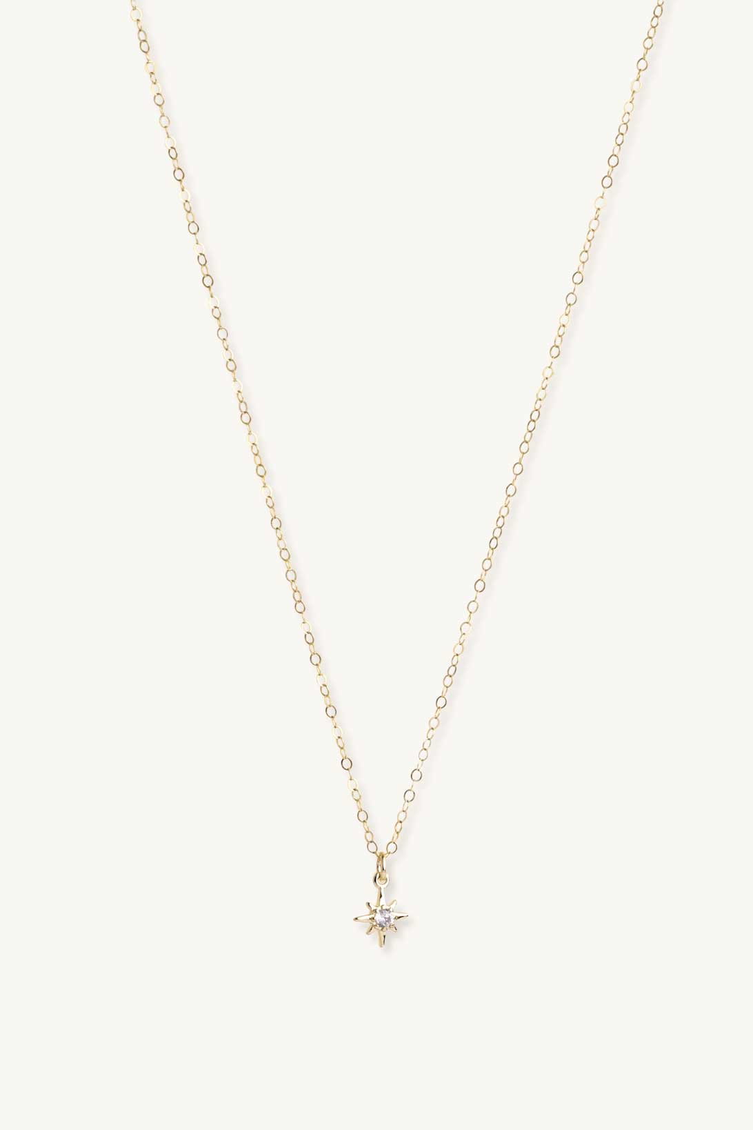 Load image into Gallery viewer, Dainty star dainty gold necklace
