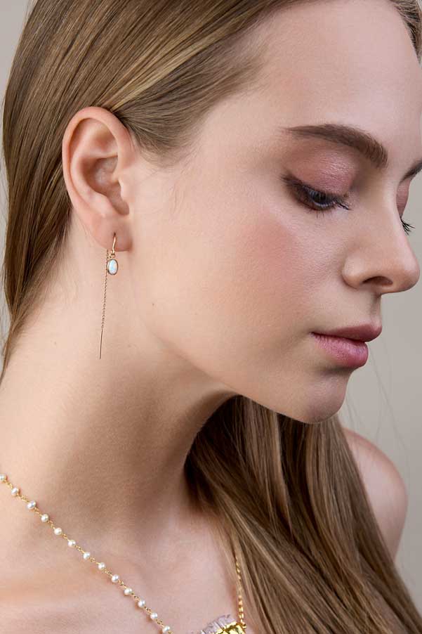 
                  
                    designer gold and opal everyday earrings
                  
                
