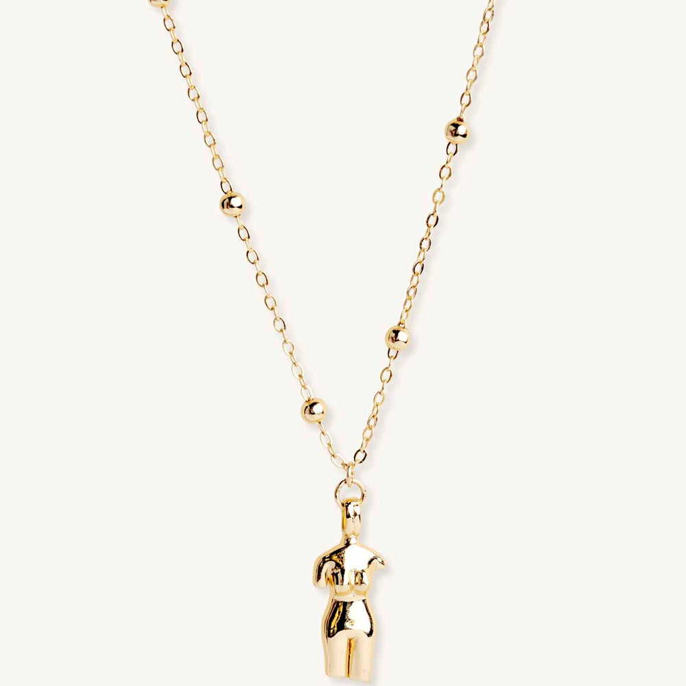 
                  
                    stacking goddess necklace 
                  
                