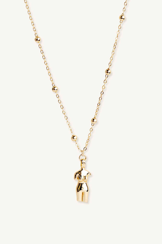 Load image into Gallery viewer, stacking goddess necklace 
