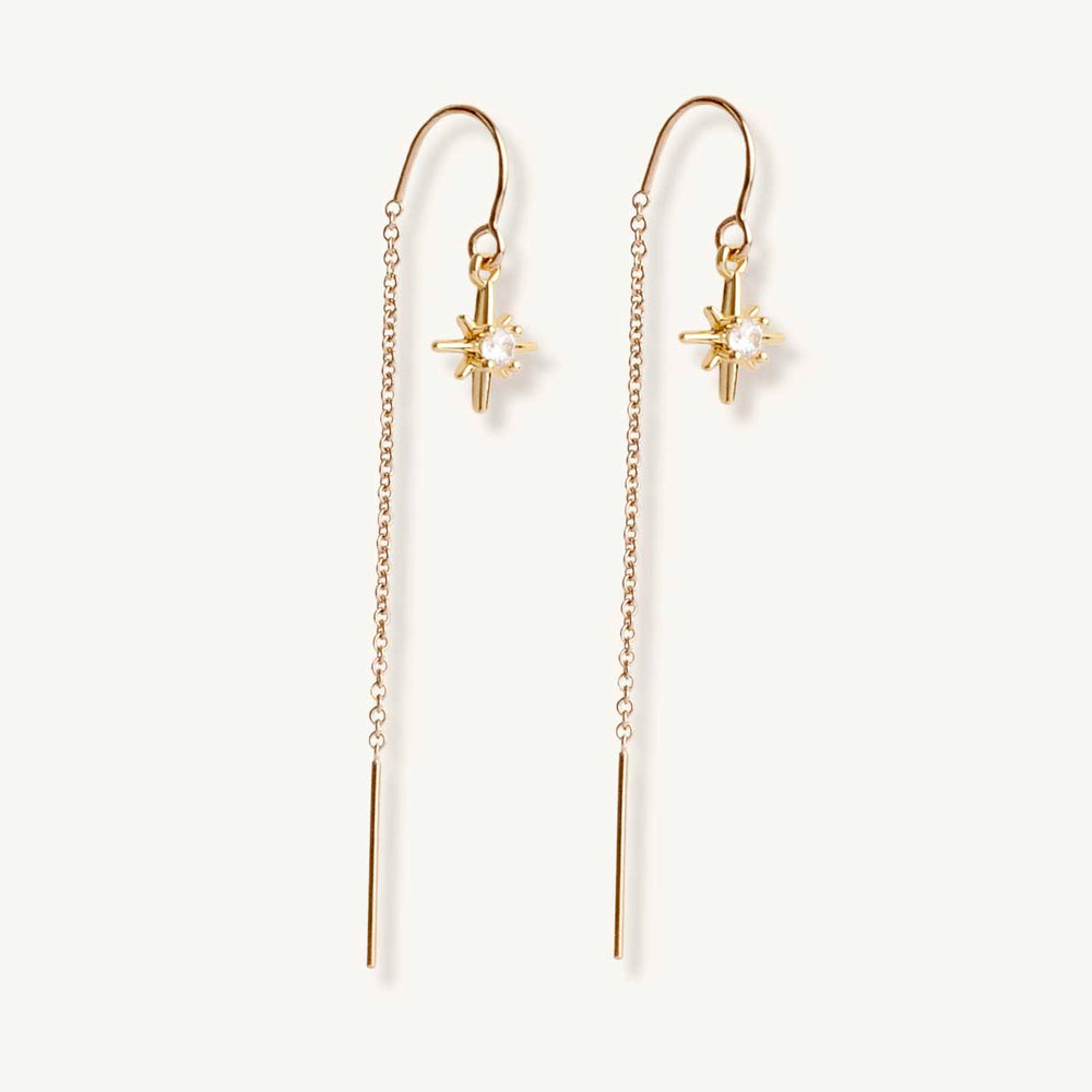 
                  
                    Dainty star gold threaders on a white background
                  
                